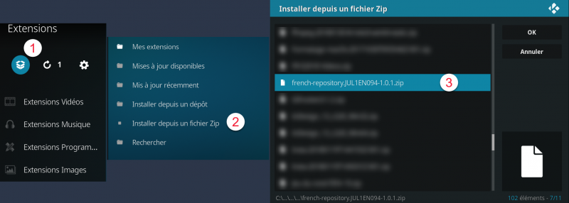 installler addon Freplay sur Kodi